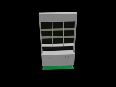 Chineseness Woodern Display Shelf/Bookcase 3Ds Max Model Download Free